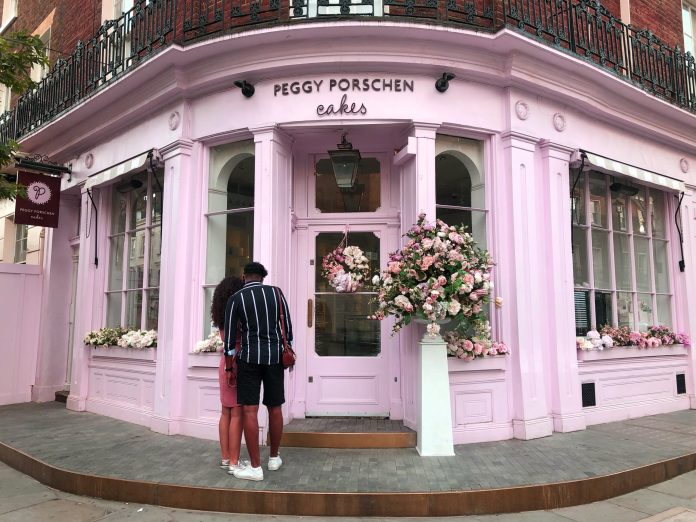 Belgravia Peggy Porschen Cafe Не туристический Лондон — Белгравия
