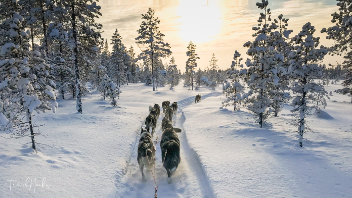 Lapland Зимняя Лапландия почти без бюджета